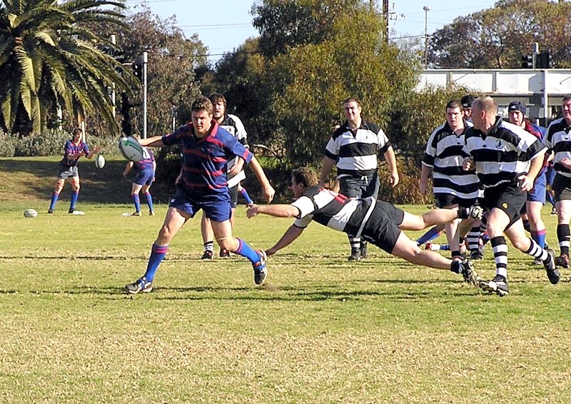 2nd XV - Ryan Nielsen steps